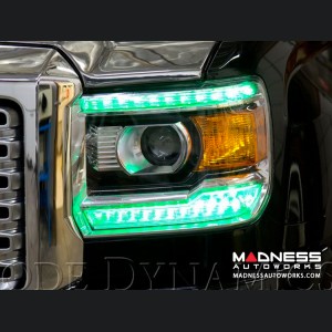 GMC Sierra Multicolor DRL LED Boards - Multicolor and White